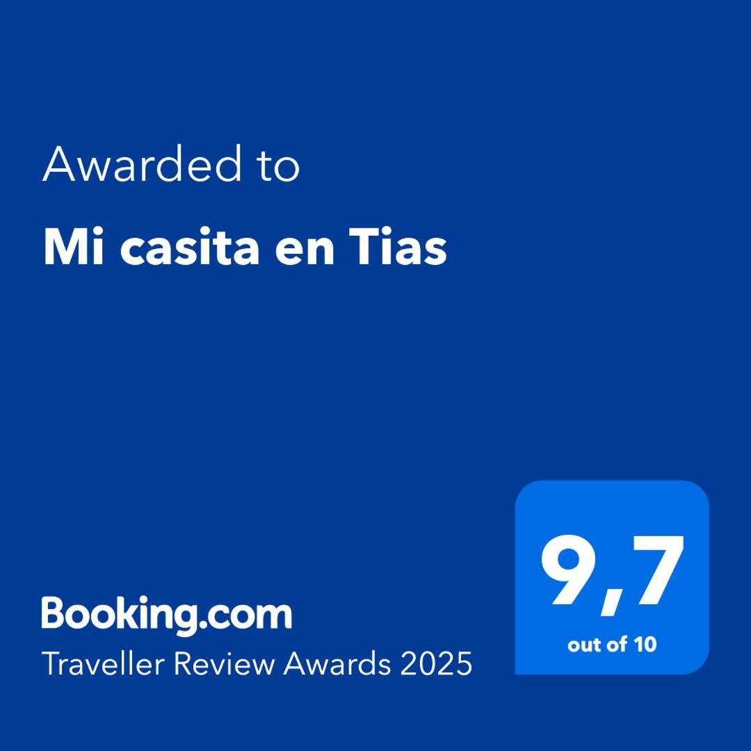 דירות Mi Casita En Tías מראה חיצוני תמונה